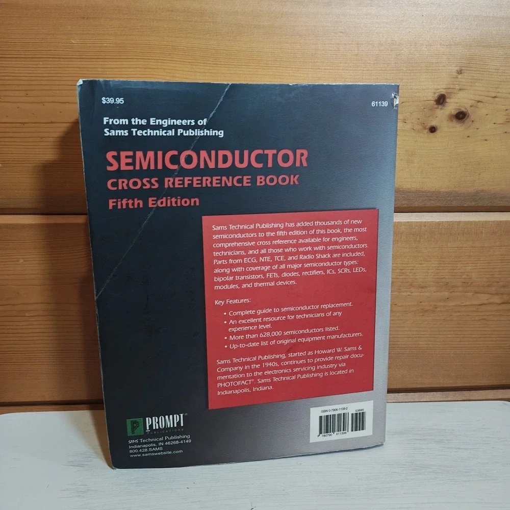 Semiconductor Cross Reference‎ Book Fifth Edition by SAMS Technical Publishing